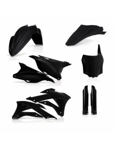 KIT PLÁSTICOS COMPLETO ACERBIS KAWASAKI KX 85 2014 - 2021 - PRETO